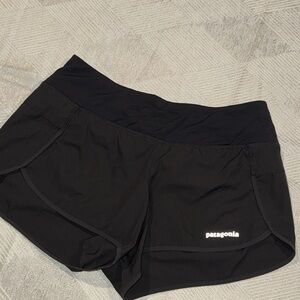 Patagonia Womens Black Athletic Shorts